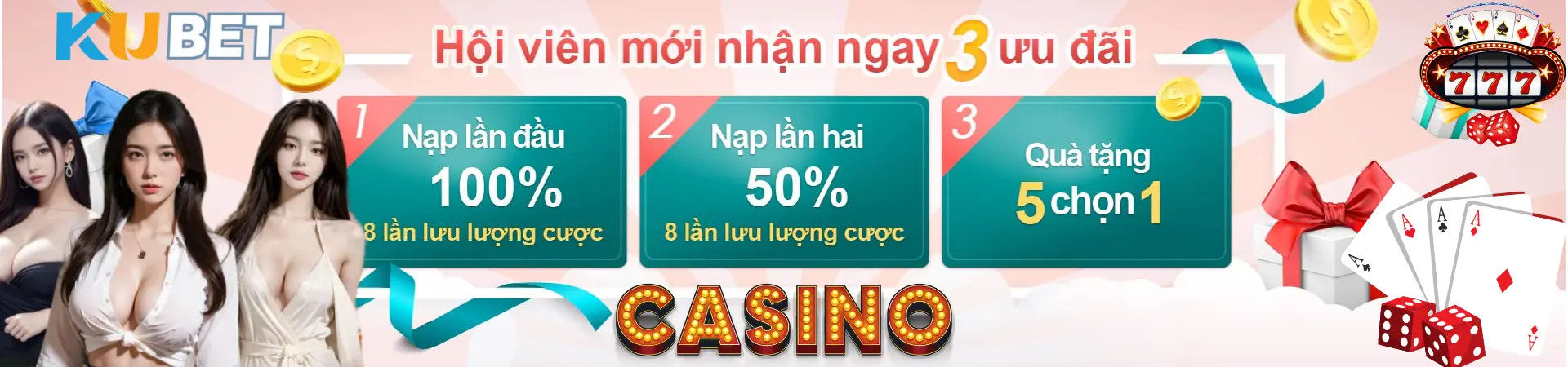 Khuyến mãi Kubet - Ku bet hấp dẫn