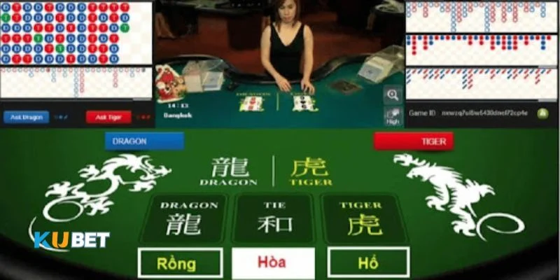Game bài Rồng Hổ Kubet thu hút hàng nghìn tay chơi tham gia cược mỗi ngày.