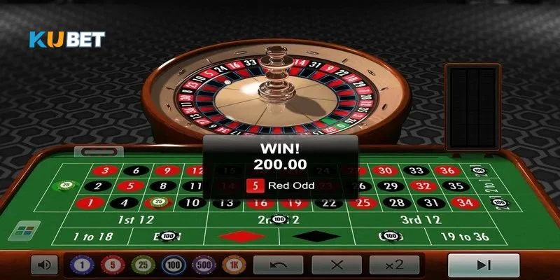 Không khó để tay chơi có thể nhập cuộc chơi Roulette tại sảnh Casino Kubet.