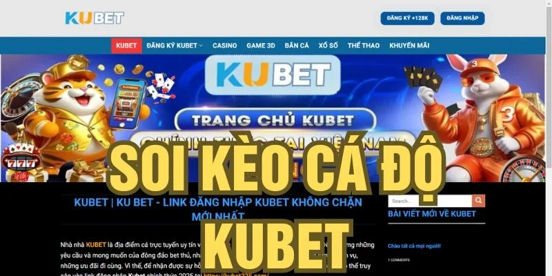 Soi kèo cá độ Kubet cách cơ bản để tìm kiếm kèo cược hấp dẫn